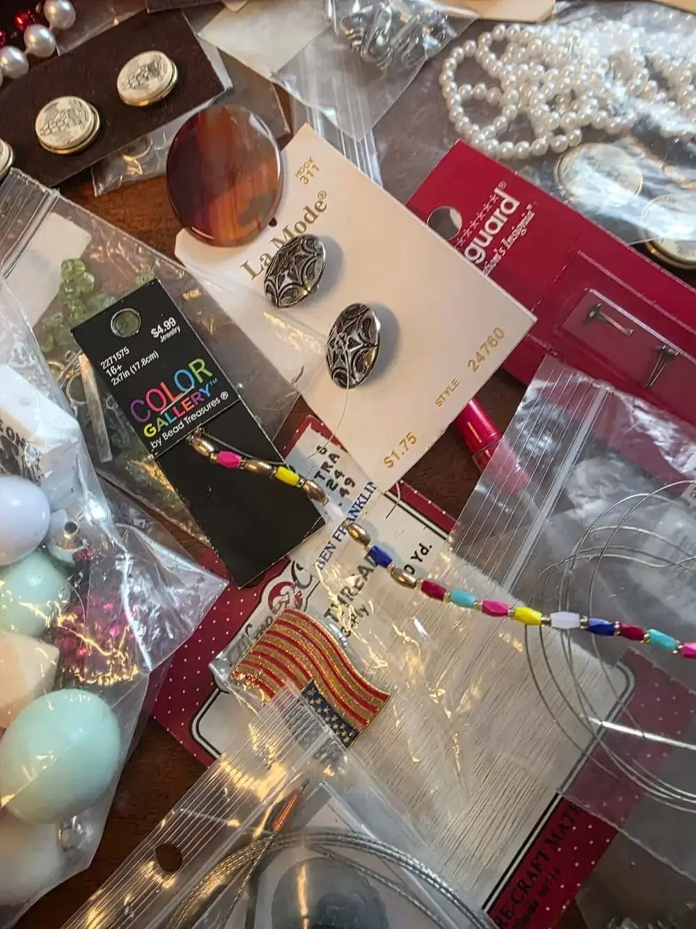 Large Lot of Jewelery Crafting Supplies